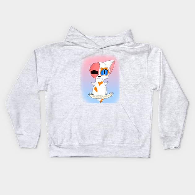 Brightheart Kids Hoodie by CatsCantBlush